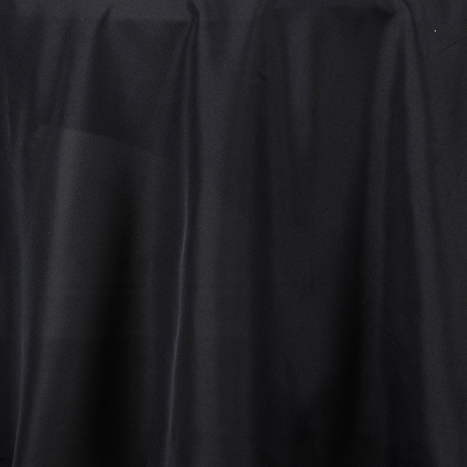 Balsacircle 108 Inch Black Round Polyester Tablecloth Fabric Table Cover Linens For Wedding Party Banquet Reception Events Kitch